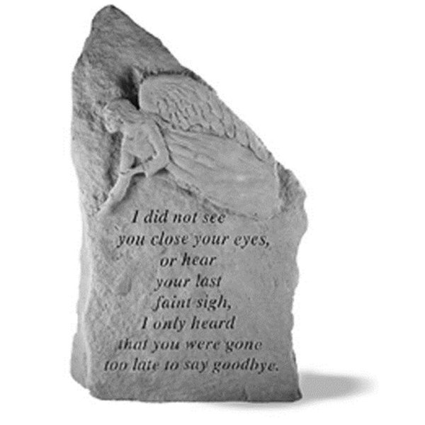 Berry Kay - Inc. I Did Not See You Close Your Eyes - Angel Memorial - 14.75 Inches x 8.5 Inches 28920